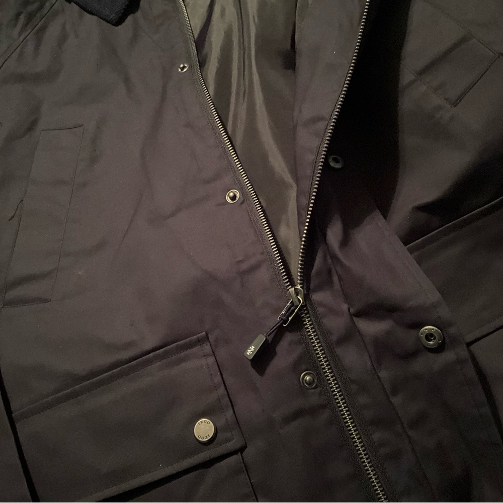 NWT Izod XL Waxed Cotton Jacket Field Jacket Barn Jacket Winter - Picture 11 of 12